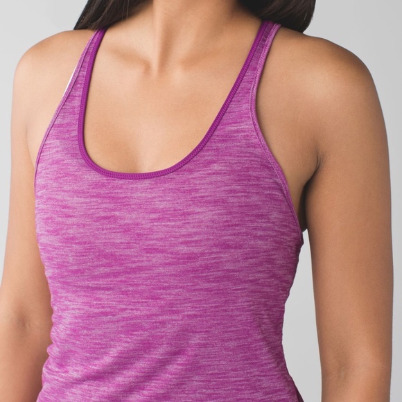 Like new! [Lululemon] Heather Purple < What The Sport > Singlet Tank Top | 8 - Picture 15 of 16